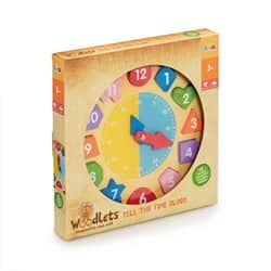 שעון התאם צורה מעץ