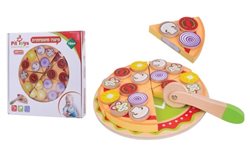 פיצה משפחתית מעץ