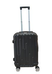 מזוודה טרולי עלייה למטוס "20 שחור-דגם יגל