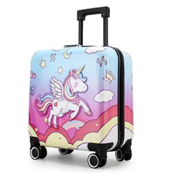 מזוודה "20 לילדים LION 3D חד קרן