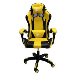 כסא גיימרים LION מקצועי דגם EXCELLENT צהוב
